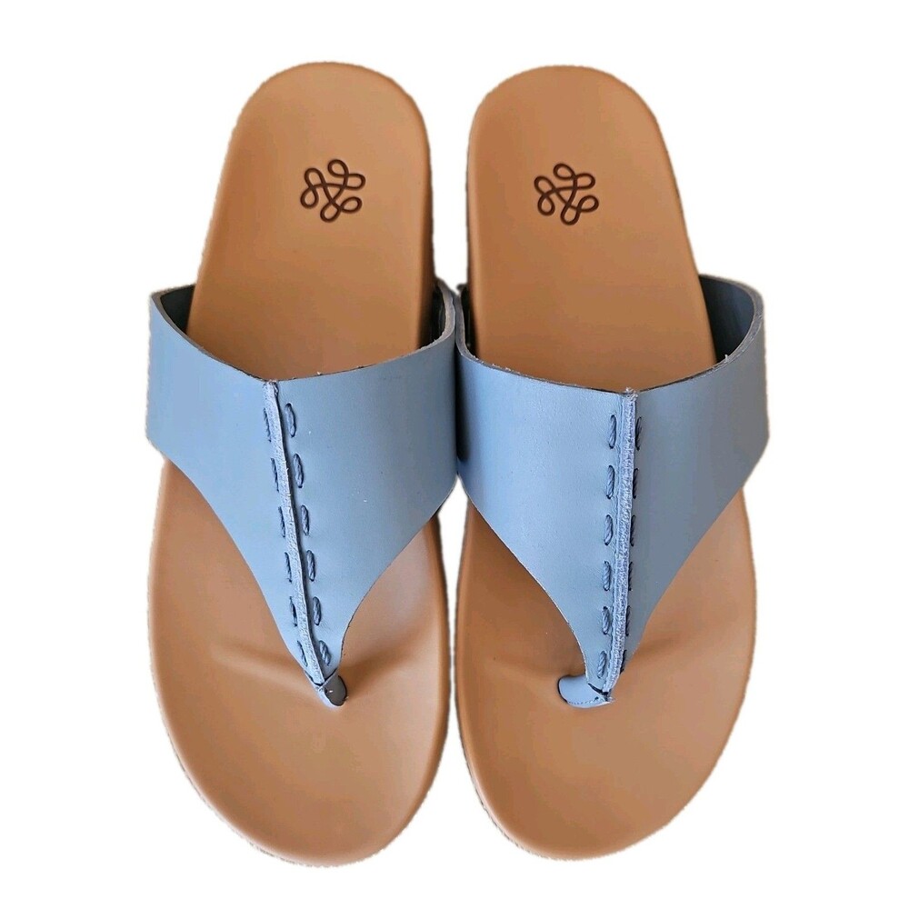 The Sak Everly Sandal Leather Meadow Slides